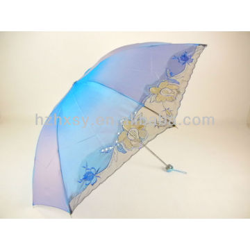 Colour Changing parapluie tissu